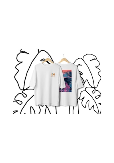 Samsara Serisi No:5 T-shirt - Kırmızı