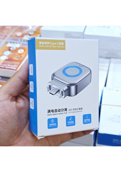 Type-c Akıllı Şarj Kesici Ve Ayırıcı Adaptör - 140w Hızlı Şarj Destekli Batarya Koruyucu Mini Aparat