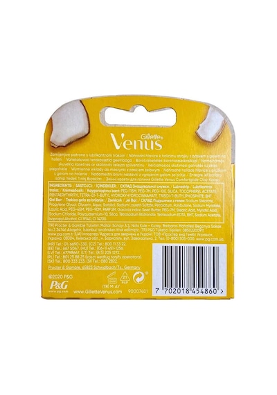 Gillette Venus Plus Olay Hindistan Cevizi 4'lü Yedek Kartuş 418296594