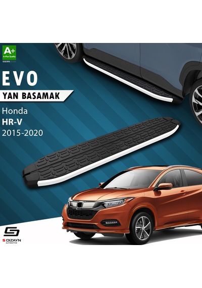 S-dizayn Honda Hr-v 2 Evo Aluminyum Yan Basamak 173 Cm 2015-2020