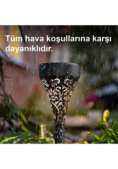 Güneş Enerjili Bahçe/çim Aydınlatma 6 Adet/gt-sl17n