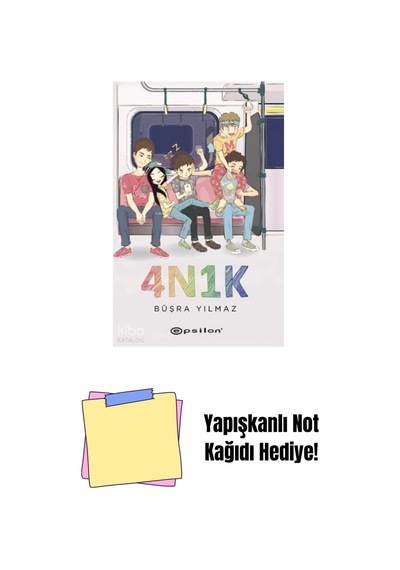 4n1k + Yapışkanlı Not Kağıdı