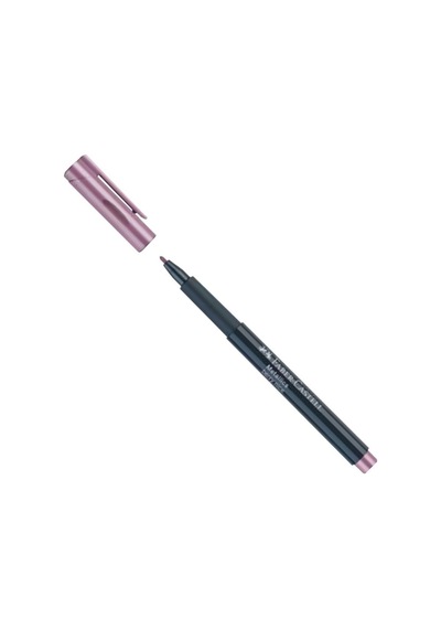Metalik Marker Kalem 1.5 Mm Keçe Uçlu 1 Adet Faber Metalik Markör Turkuaz