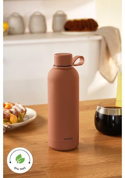Karaca Aly Soft Touch Çelik Sızdırmaz Termos 500 Ml Mocha Mousse Kahverengi