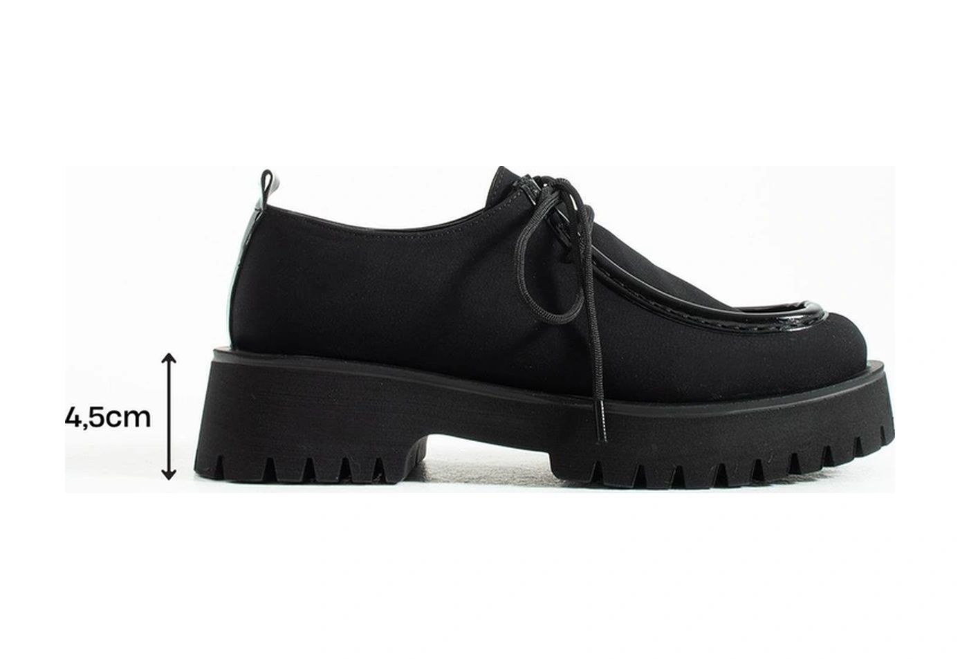 Kadın Yüksek Taban Loafer Arden - Siyah Siyah