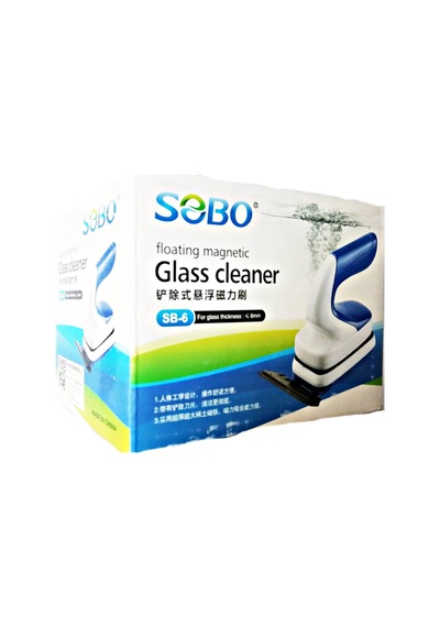 Sobo Sb-6 Jiletli Mıknatıslı Akvaryum Cam Sileceği
