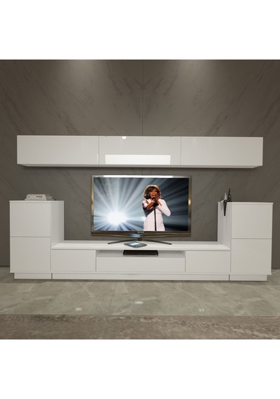 Decoraktiv Trendstyle 9s Mdf Tv Ünitesi Tv Sehpası Beyaz
