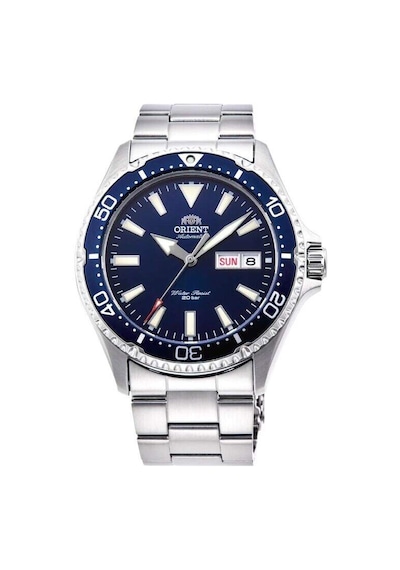 Orient Ra-aa0002l39b Kurmalı Otomatik Çelik Gri Lacivert Kadran 20 Atm 43 Mm Erkek Kol Saati Gri