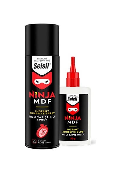 Selsil Mdf Hızlı Yapıştırıcı 200 Ml.+ 50 Gr.