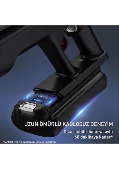 Tefal TY9A7 X-Force Flex 13.60 Animal Kablosuz Şarjlı Dikey Elektrikli Süpürge