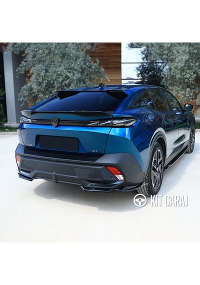 Peugeot 408 Parlak Siyah Body Kit Plastik Boyalı