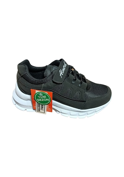 Unisex Siyah Anatomik Taban Hafif -rahat Günlük Çocuk Spor Siyah