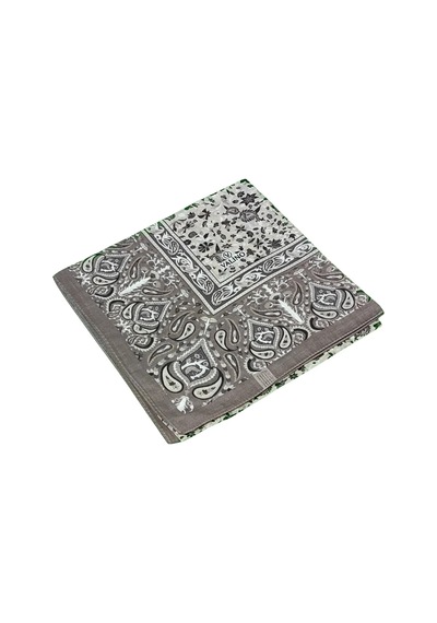 Mim Eşarp Mısırlı Eşarpları Büyük Boy Etnik Desenli Eşarp 120x120 Cm Vizon