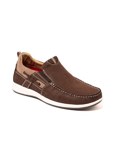 Sneaker Erkek Og-432 John May Kahve Nubuk Kahverengi