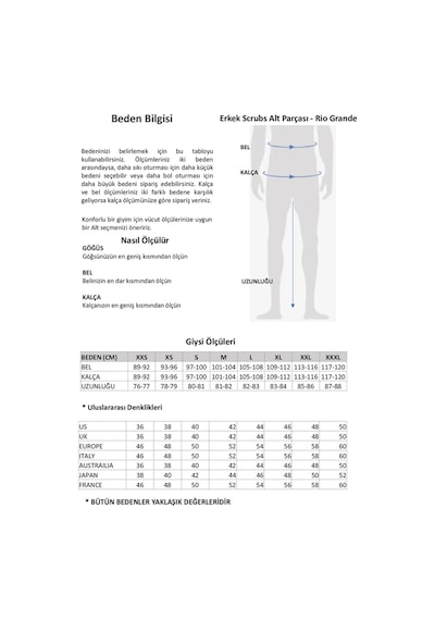Rio Grande Medikal Giyim Doktor Hemşire Likralı Scrubs Cerrahi Takım Hastane Üniforması 001