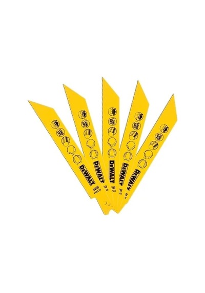 Dewalt Dt2384 Tilki Kuyruğu Testere Bıçağı Metal 152mm 5adet