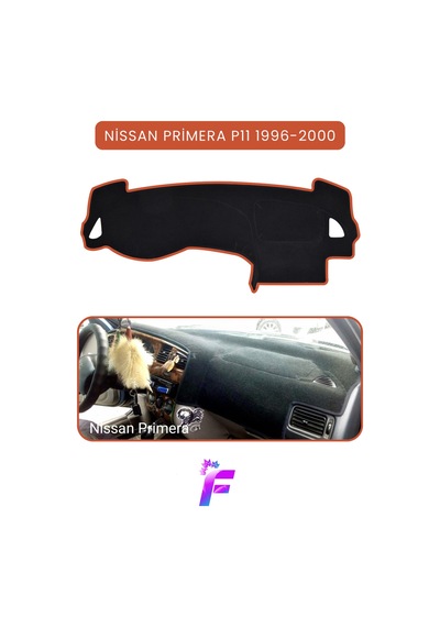 Nissan Primera 1996-2000 Torpido Örtüsü Güneşten Korur Kolay Montaj Tam Uyum Td88