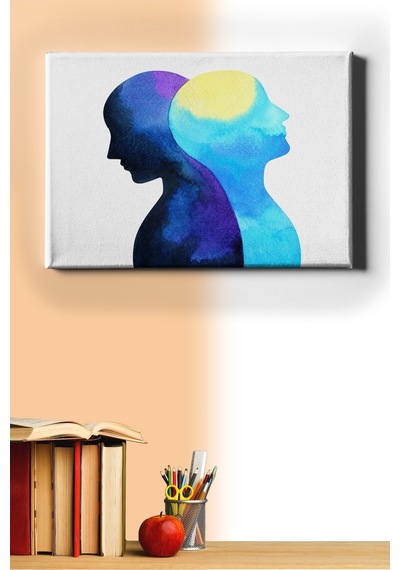 Webstyle Sayılarla Boyama Seti Kasnaklı Ruh Ikizi 50 X 65 Cm