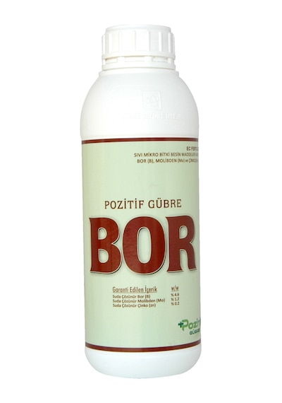 Borlu Çinkolu Bor Noksanlığında Şekil Düzgünlüğü Sağlar Çiçek