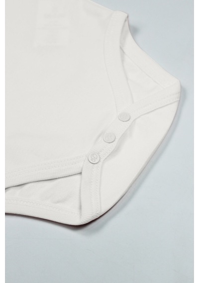 Bistyle Organik Natural Basic Style Yarım Kol Body Bs17103 Ekru