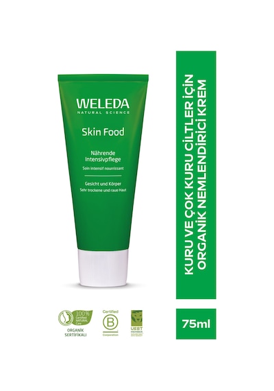 Weleda Skin Food Nemlendirici ve Besleyici Organik Bakım Kremi 75 ML