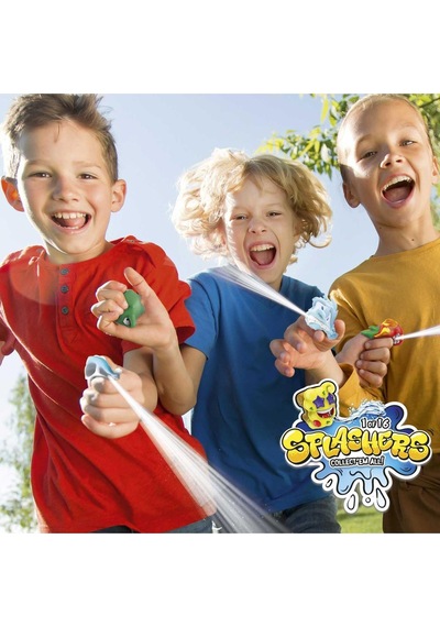 1 Adet Sürpriz Splashers Fill & Squish Sıkımlık Stress Giderici Yumuşak Mini Su Tabancası
