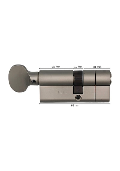 Mul-t-lock Mtl 600 Tokmaklı Tuzaklı Bilyalı Kapı Kilidi 69 Mm