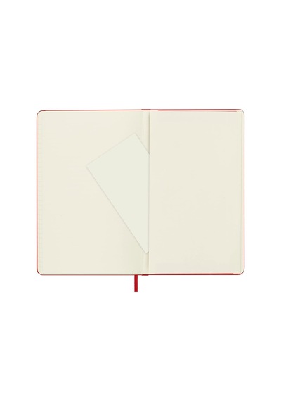 Moleskine Çizgili Kırmızı Defter Sert Kapak