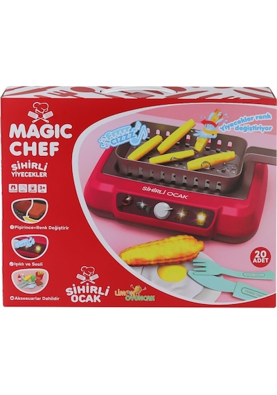 2a550 Magic Chef Barbekü Ocak Seti -limon Oyuncak Renkli