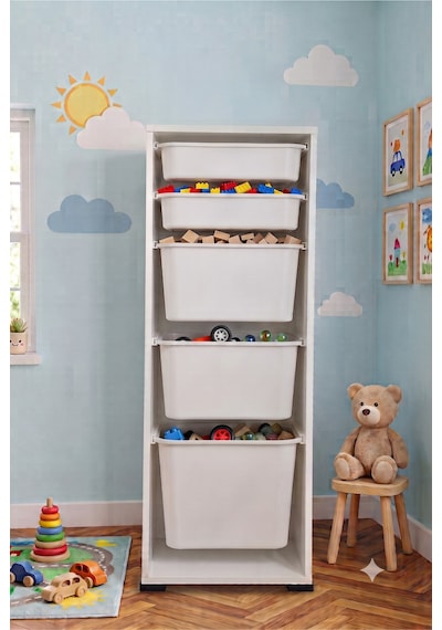 1 Adet Ultra Büyük 2 Adet Büyük 2 Adet Orta Boy Çekmeceli 123 Cm Beyaz Çocuk Odası Oyuncak Dolabı Ve Çok Amaçlı Saklama Ünitesi - Depolayıcı Düzenleyici Organizer 1 Adet Ultra Büyük 2 Adet Büyük 2 Adet Orta Boy Çekmeceli 123 Cm Beyaz Çocuk Odası Oyuncak Dolabı Ve Çok Amaçlı Saklama Ünitesi - Depolayıcı Düzenleyici Organizer