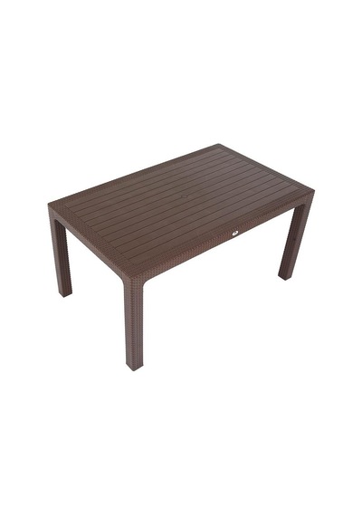 Mandella 90x150 Elit Rattan Masa Kahverengi Diğer