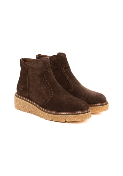 Marrone Çizme Kadın 25k12027xs Vergelio Suede Marrone