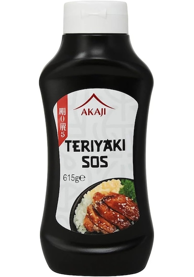 Akaji Teriyaki Sos 615 Mml, Sıkma Ambalaj