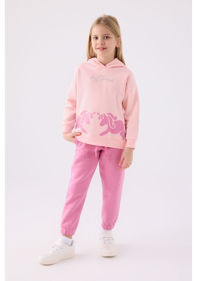 Rolypoly Kız Çocuk Pembe Eşofman Takımı Rp3473-c-v1 Pembe Rolypoly Kız Çocuk Pembe Eşofman Takımı Rp3473-c-v1 Pembe