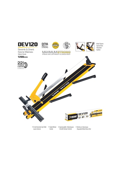 SGS Seramik Granit Kesme Makinası DEV120 - SGS104