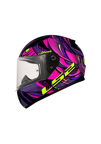 Ls2 Rapıd 2 Athena Siyah Mor Kask Renkli