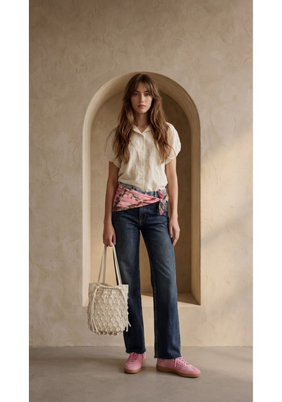 Eibi Denim Pantolon Lacivert