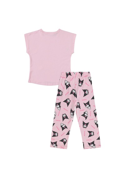 Kuromi 2-5 Yaş Pijama Takımı - Pembe