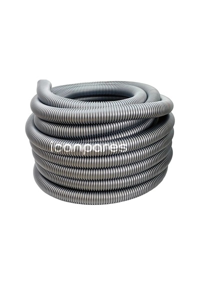 20 Metre İç Çap 35mm - Dış Çap 38.5mm Ev, Ofis, Endüstriyel Ve Ticari Süpürgeler İçin Hortumu - Gri
