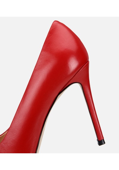 Hotiç Kadın Deri Kırmızı Yüksek Topuklu Stiletto 01ayh322810a750 01ayh322810a750
