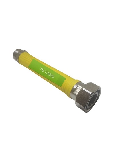Yeni Paslanmaz Sayaç Flexi Ts13890 Makaronlu -11/4''-1'' - 23 Cm