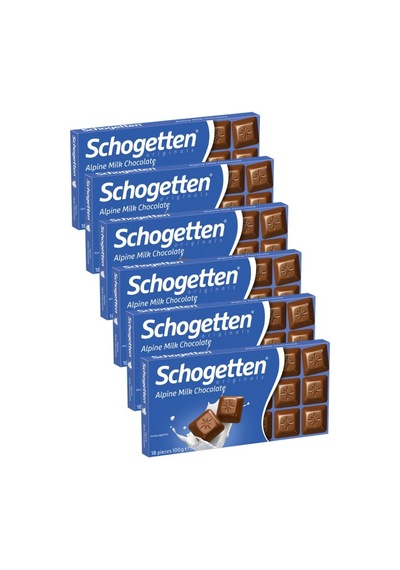 Schogetten Sütlü Çikolata 100gr X6