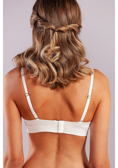 Lenaca Genius Balconette Heavy Push Up Bra, Ekru Konforlu Ve Şık Sütyen Çok Renkli