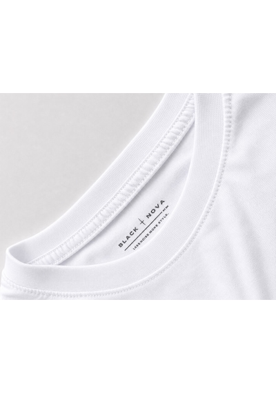 Black Nova Oversize Baskılı Unisex Tişört Built For Speed Beyaz