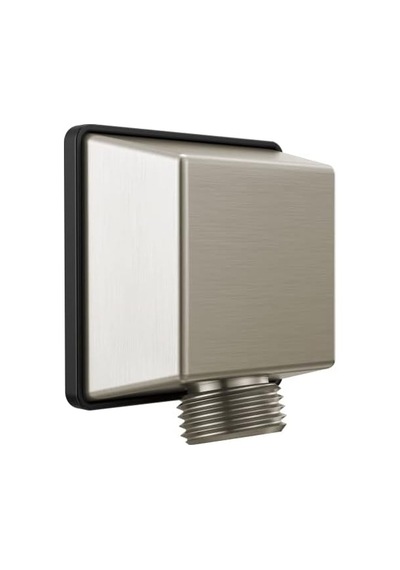 Faucet 50570-ss-pr Evrensel Duş Bileşenleri Duvar Dirseği, Paslanmaz Açık Mavi