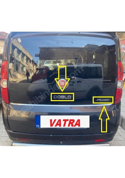 Doblo Combi 2.0 Multijet Premio 2011-2016 Doblo Ve Premio Krom Bagaj Yazı