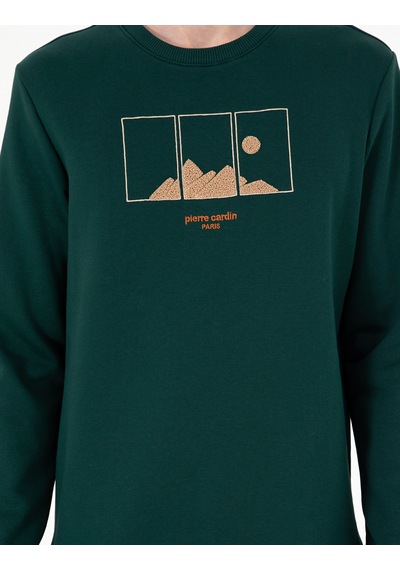 Pierre Cardin Erkek Yeşil Sweatshirt 50290703-vr054