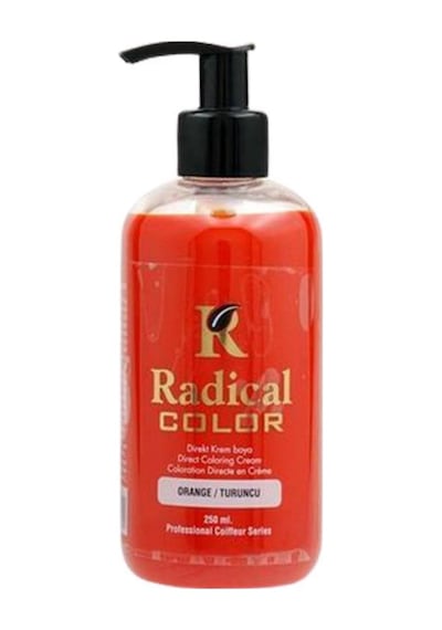 Radikal Jeans Color Amonyasız Boya 250.Ml Turuncu