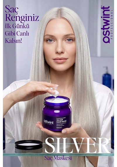 Ostwint Silver Saç Bakım Maskesi 500 ML