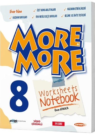 More & More 8 Worksheets Notebook